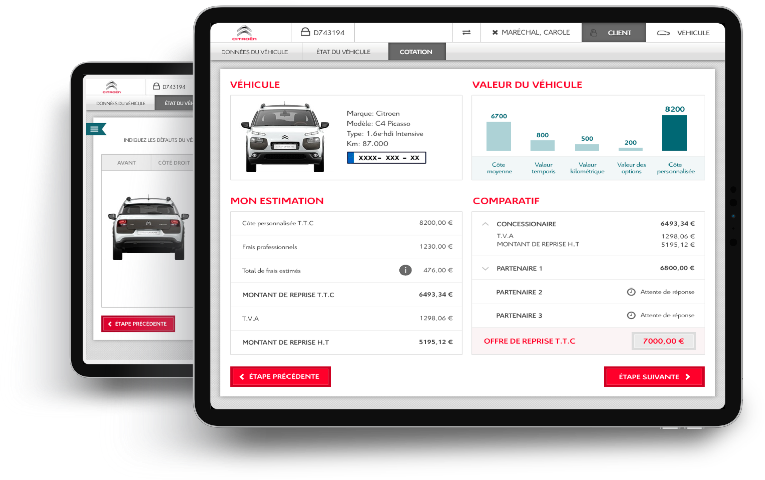 Herramienta de tasación vehiculo usado